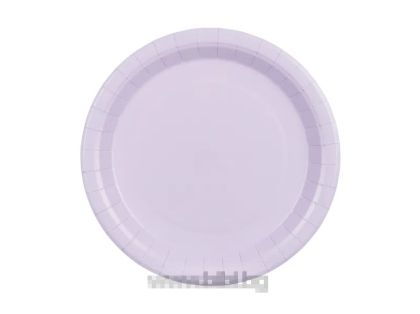 Парти чинийки цвят Люляк / Лавандула - Lilac / Lavander - 23 см.- 6 броя