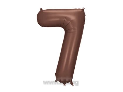 Фолио цифра 7 цвят Мока / Satin Mocha
