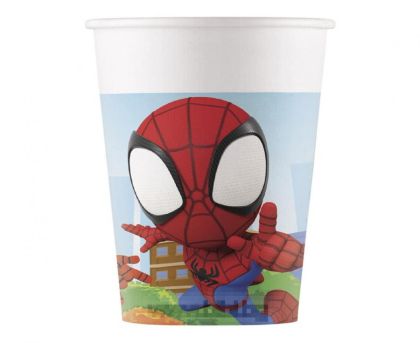 Парти чашки Спайди / Spidey - 8 броя