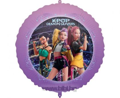 Фолио балон K - Pop Demon Hunters / Кей Поп Демон Хънтърс