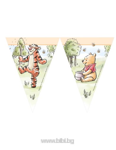 Парти знамена Мечо Пух / Winnie Pooh