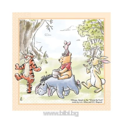 Луксозни салфетки Мечо Пух / Winnie Pooh