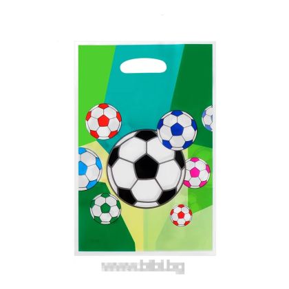 Парти торбички за лакомства Футбол / Football - 10 броя