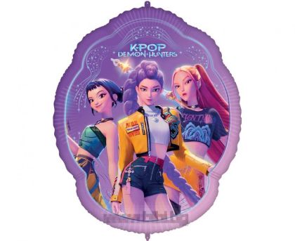 Фолио балон K - Pop Demon Hunters / Кей Поп Демон Хънтърс - 100 см.