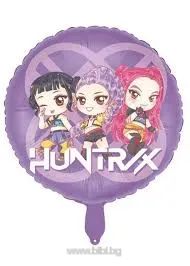 Фолио балон Кей Поп Демон Хънтърс / K - Pop Demon Hunters модел 1