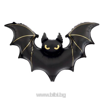Голям фолиев балон Прилеп Хелоуин / Bat Halloween