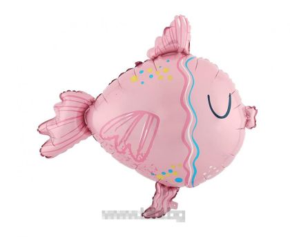 Фолио балон Розова риба / Pink fish