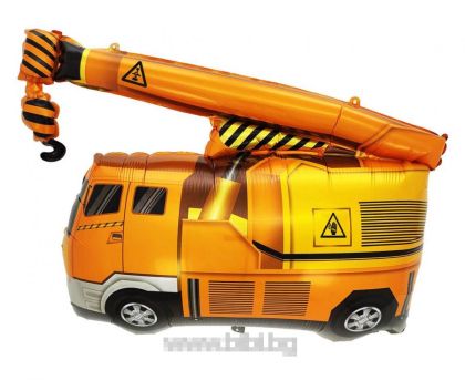 Фолио балон Камион с кран / Truck crane