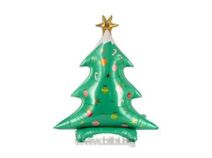 Стоящ Фолиев балон Коледна Елха / Christmas Tree