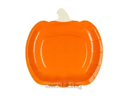 Парти чинийки Тиква / Pumpkins - 6 броя