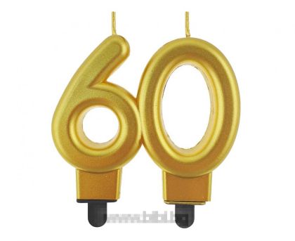 Свещичка 60 златна