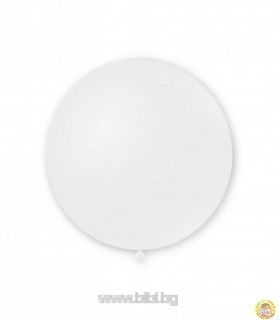 Латексов балон White № 10/ 001 - 48 см -1 бр.