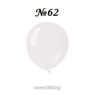 Латексов балон White №62/029 - 12 см - 100 бр./пак.