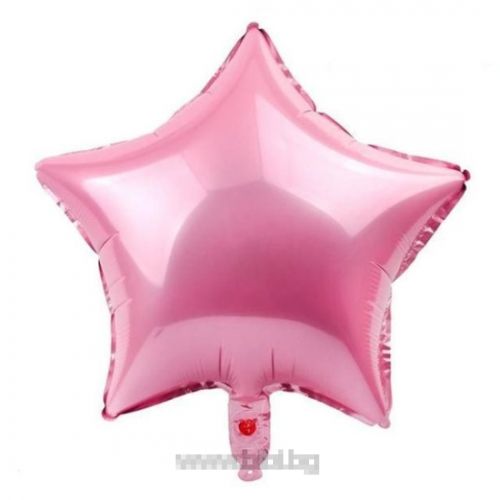 Балон Розова Звезда