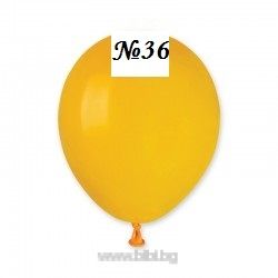 Латексов балон Yellow № 36/003 - 12 см-10 бр./пак.