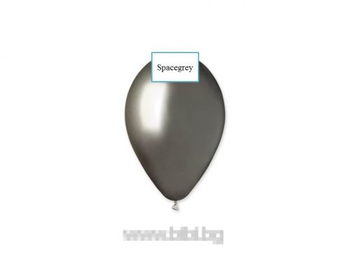 Хром балон Spacegrey/30 см- с хелий 1 бр.