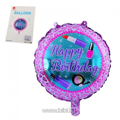 Фолио балон "Happy birthday" 