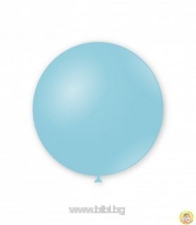 Латексов балон Baby blue №39/ 48 см -  с хелий