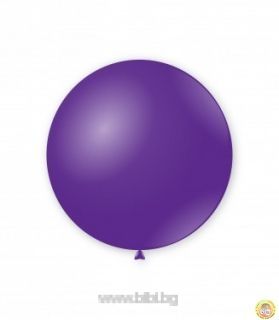 Латексов балон Purple №84/ 48 см -с хелий