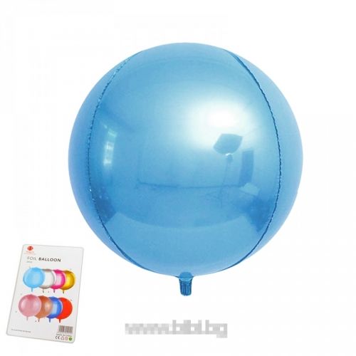 Балон "Сфера" Светло Син с хелий