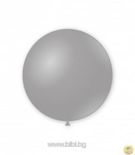 Латексов балон G19 Grey №17/070 - 48 см/ 25 бр.