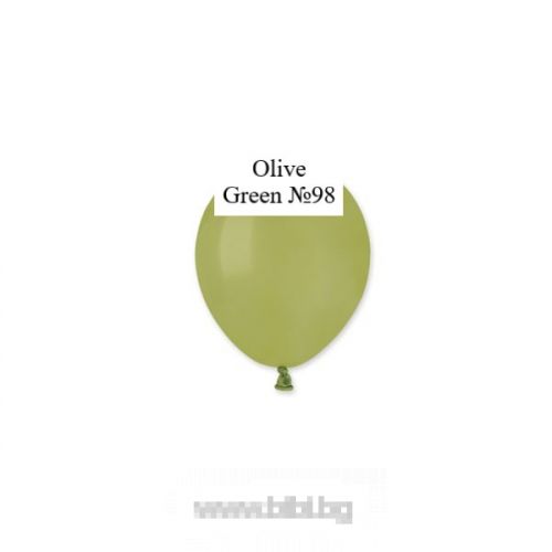 Латексов балон  Olive Green № 98/098- 12 см-10 бр.