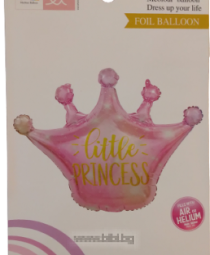Фолио балон Корона little Princess
