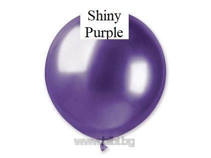 Хром балон Shiny Purple 48 см. -1 бр.