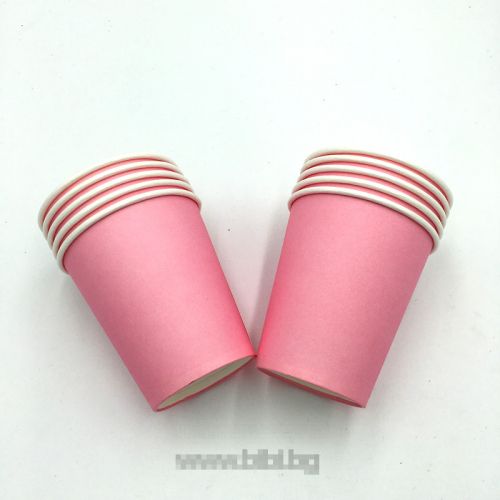 Парти чашки Розови