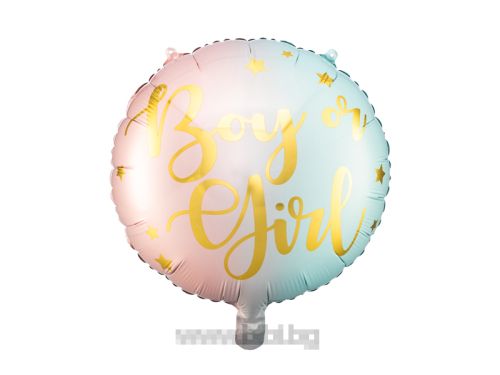Фолио балон Boy or Girl