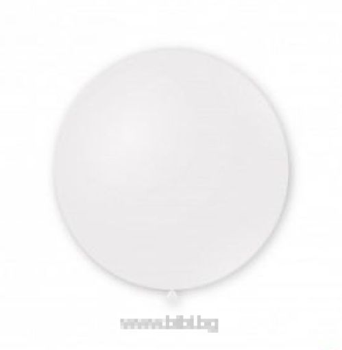 Латексов балон White № 10/001 - 80 см