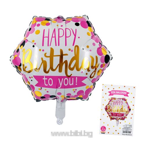 Фолио балон Happy birthday