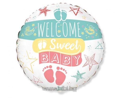 Фолио балон  Welcome sweet baby с хелий