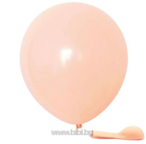Латексов балон Макарон цвят Праскова  27 см - 100 бр/пак