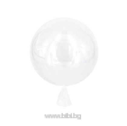 Прозрачен Buble балон 10"- 50 бр./пак.