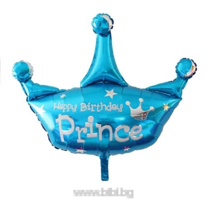 Фолио балон  Корона НВ  Prince- момче 