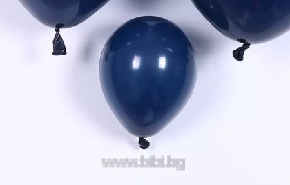 Латексов балон Navy blue 12 см. - 100 бр./пак.