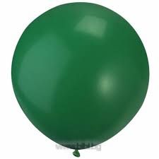 Латексов балон Ретро цвят Зелен 48 см.- 1 бр.