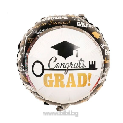 Фолио балон за Абитуриент Congrats Grad