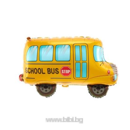 Фолио балон Училищен автобус / School Bus