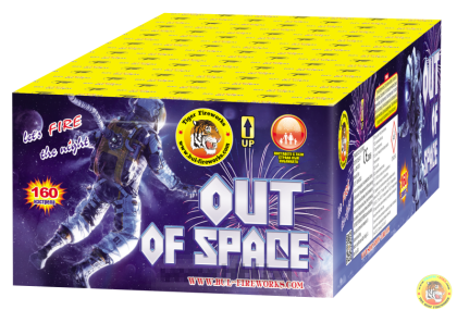 Пиробатерия OUT OF SPACE - 160 изстрела, TF004