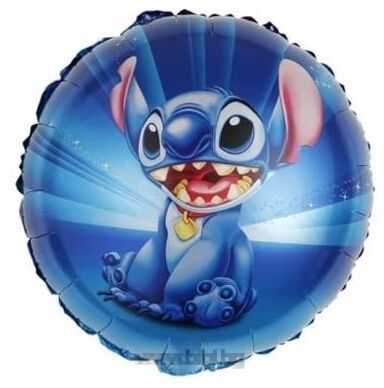 Фолио балон кръг Стич / Stitch