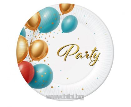 Парти чинйки с надпис Party - 6 броя