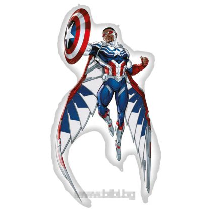 Фолио балон Капитан Америка / Avenger - 76 x 100 см.