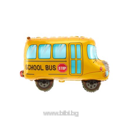 Фолио балон Училищен автобус / School Bus
