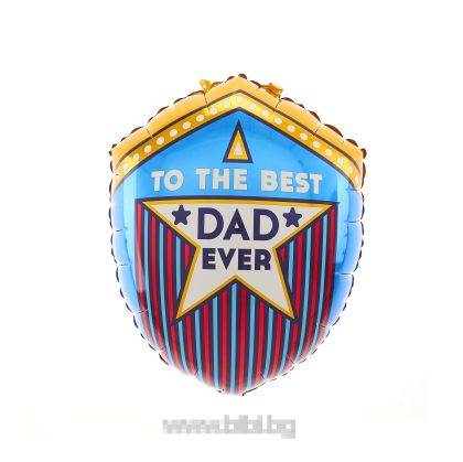 Фолиев балон To the best Dad ever