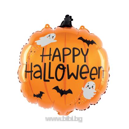 Фолио балон Тиква - Хелоуин / Halloween