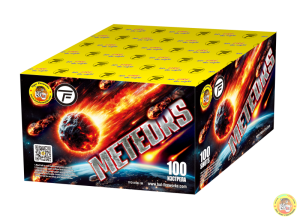 Пиробатерия Meteors - 100 изстрела, 18мм