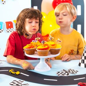 Парти свещички Racing car - 5 броя