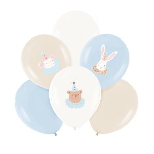 Парти балони за момче с мече, мишка и заек